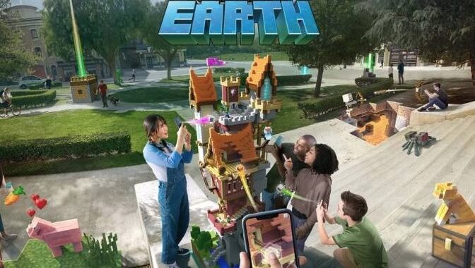Minecraft Earth – Lo Nuevo de Minecraft que trabajará en Realidad Aumentada